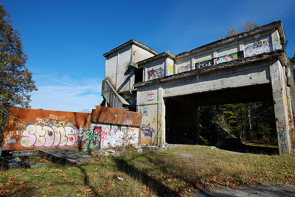 Building at Abandoned Quarry