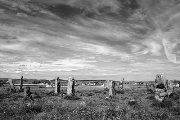 Callanish III Under Dramatic Sky.