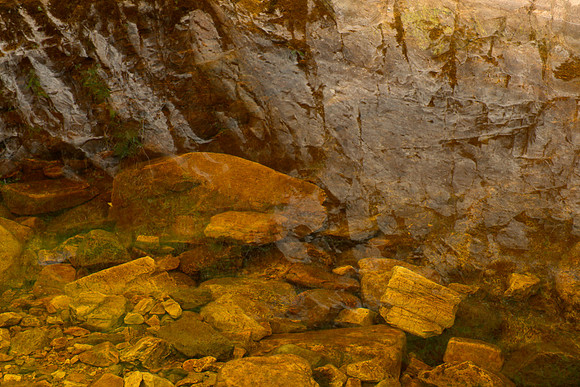 Bottom of Pool in Limestone