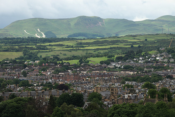 Edinburgh, Looking South from Arthur's Seat