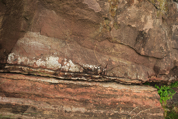 Igneous over Sedimentary