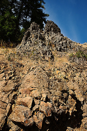 Rock Wall and Mound