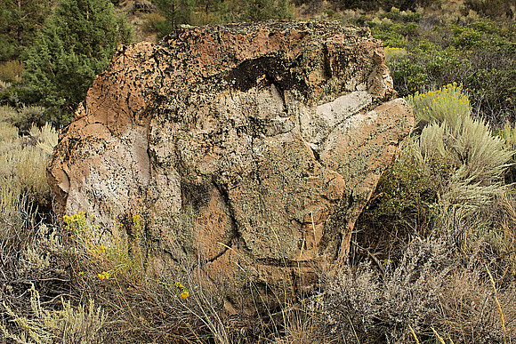 A Marked Boulder