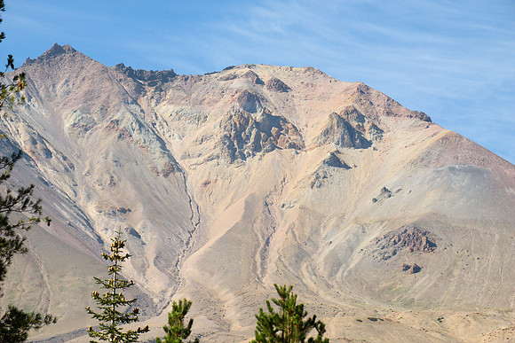 Mt. Lassen on the Side of the Eruption