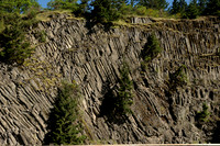 Columnar Basalt Roadcut